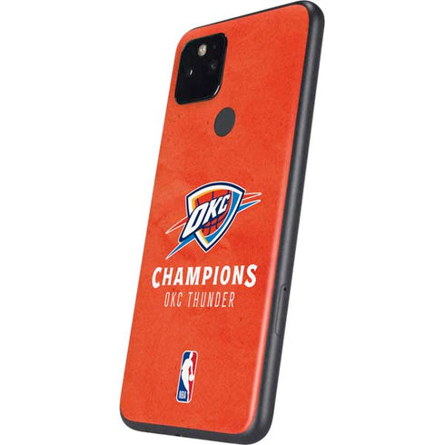 2025 NBA Champions Oklahoma City Thunder Google Pixel 5 Skin
